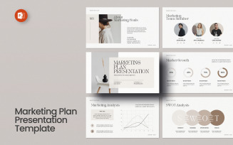 Marketing Plan Layout PowerPoint Presentation Template