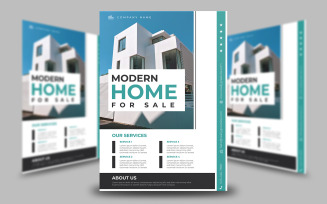Modern Home For Sale Flyer Template 7