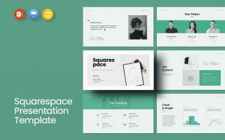 Squarespace PowerPoint Presentation Template