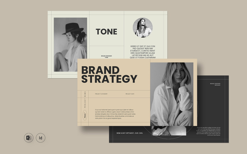 Strategy Layout PowerPoint Presentation Template PowerPoint Template