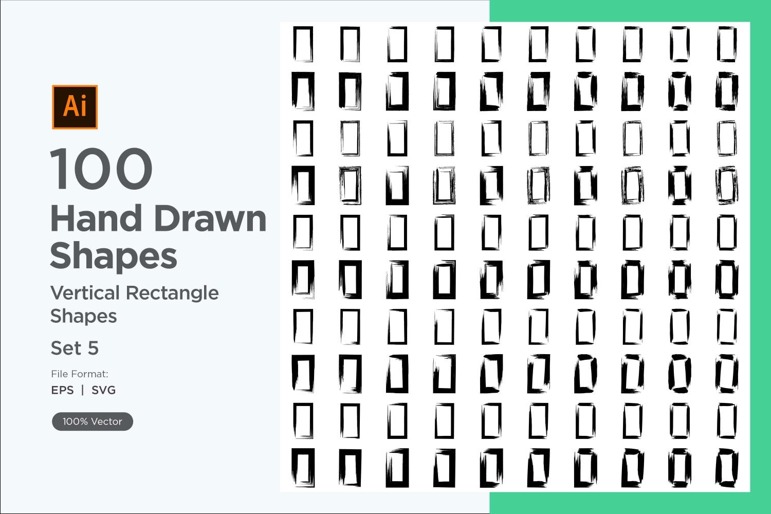 Kit Graphique #343745 Rectangulaire Forme Divers Modles Web - Logo template Preview