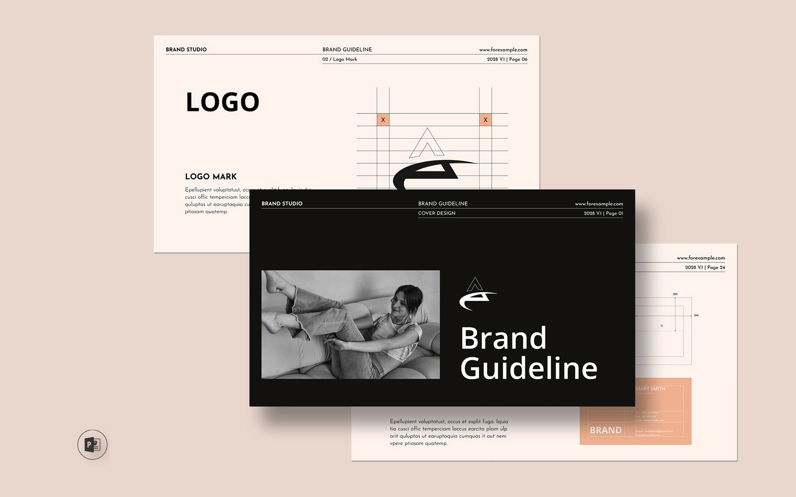 Kit Graphique #343772 Agency Modern Divers Modles Web - Logo template Preview