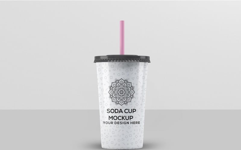 Soda Cup - Soda Cup Mockup Product Mockup