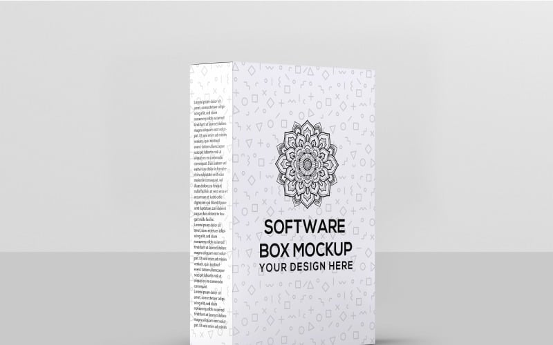 Software Box - Software Box Mockup Product Mockup