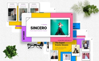 Sincero - Creative Digital Keynote Template