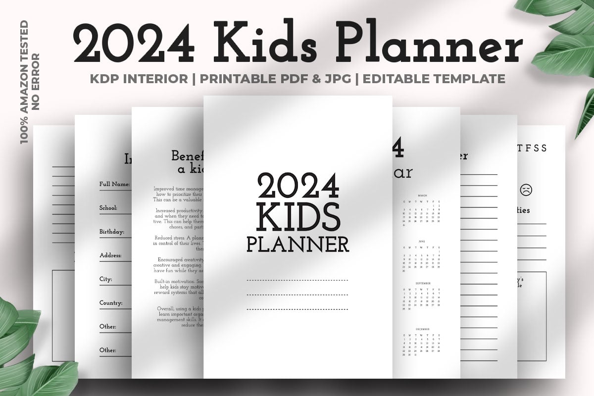 Kit Graphique #344043 Enfants Planificateur Web Design - Logo template Preview