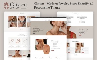 Glisten - Modern Jewelry Store Shopify 2.0 Responsive Theme