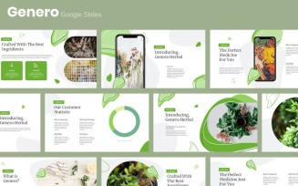 Genero - Herbal and Wellness Theme Google Slides