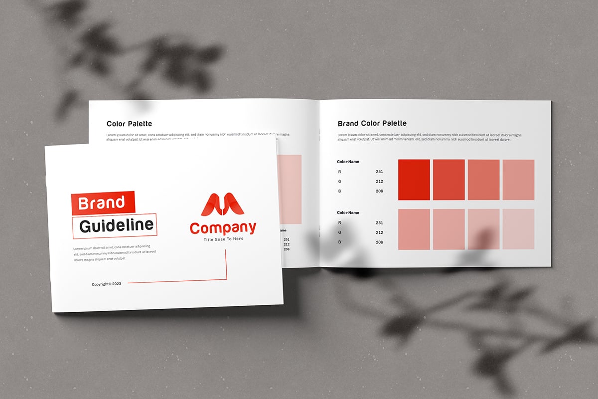 Template #344231 Guideline Brand Webdesign Template - Logo template Preview