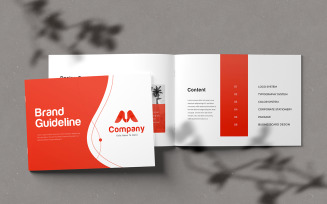 Brand Guidelines Template and Logo Brand Guidelines Design