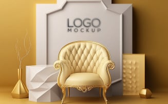 Logo Mockup | Sign Logo Mockup | White Background Images