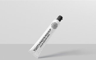 Tooth Paste - Tooth Paste Tube Mockup