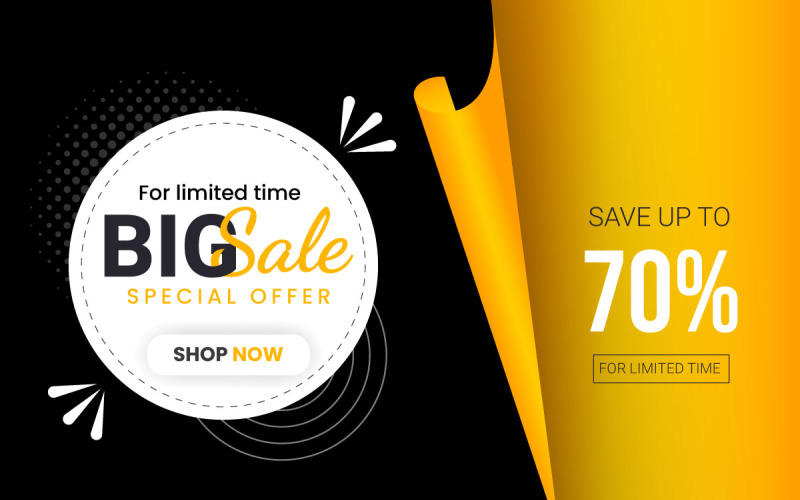 Vector sale banner set promotion with color background and super offers Illustration