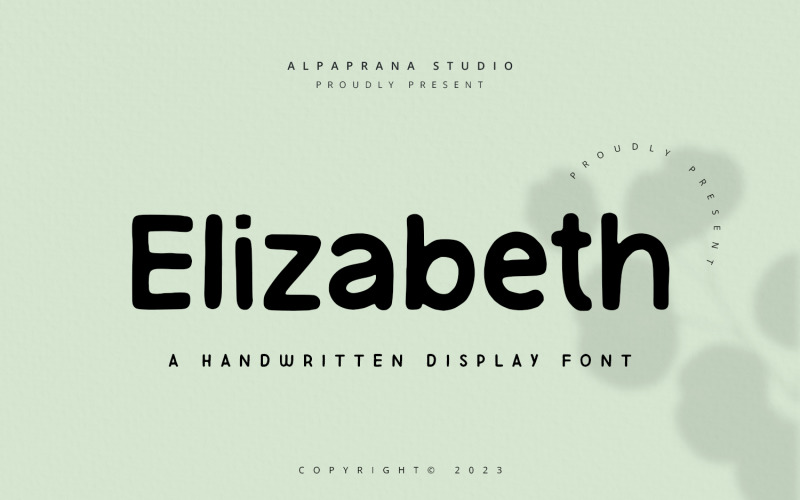Elizabeth - Handwritten Font