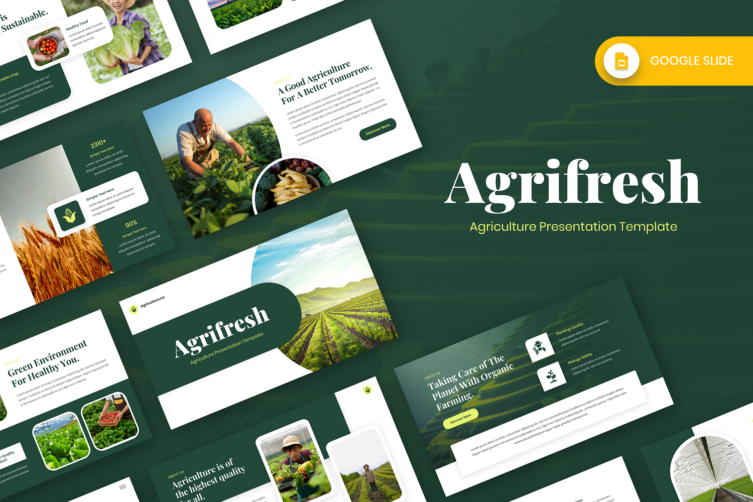 Agrifresh - Agriculture Google Slide Template