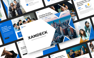 Xandeck - Creative Pitch Deck Google Slide Template