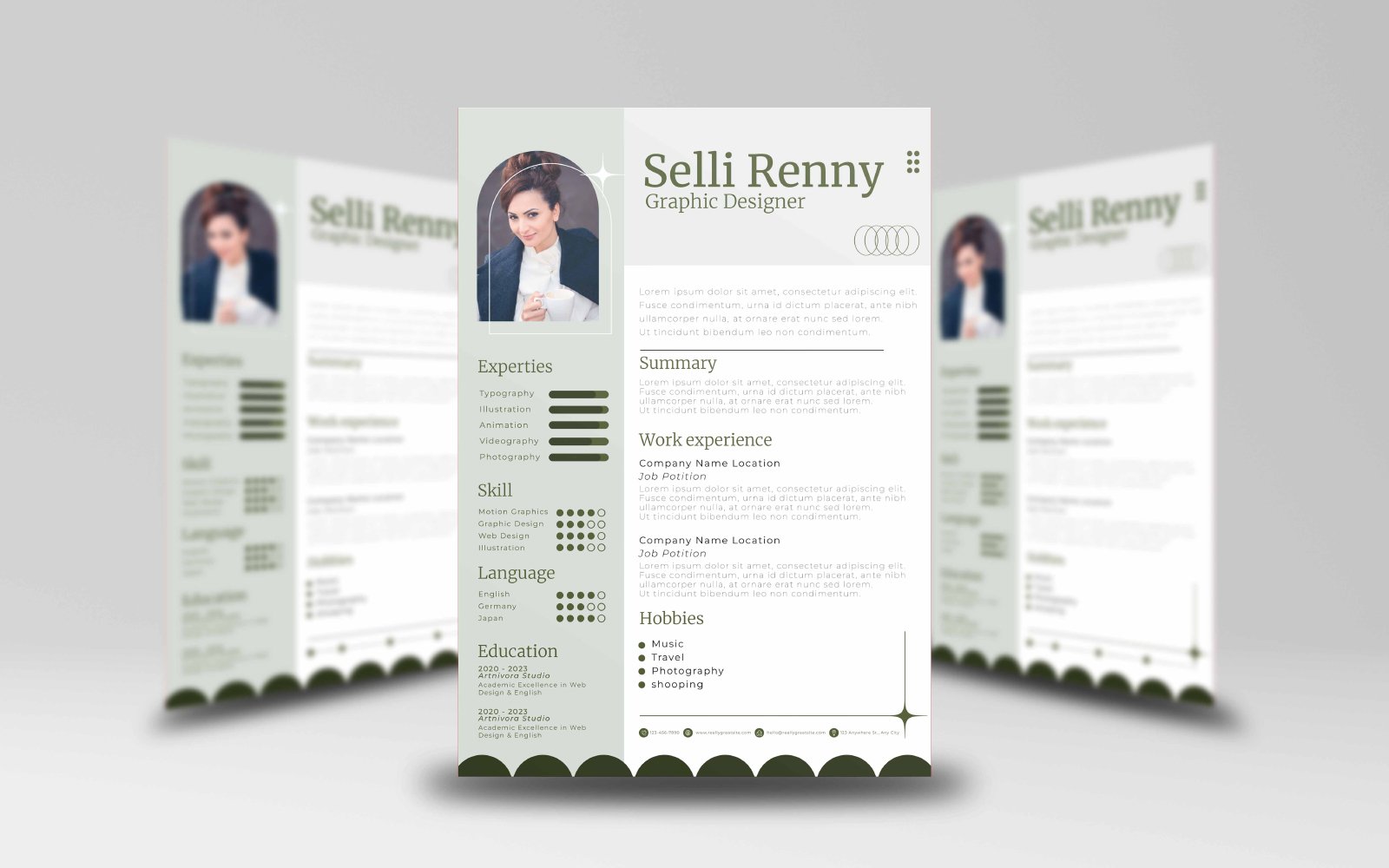 Template #344691 Layout Work Webdesign Template - Logo template Preview