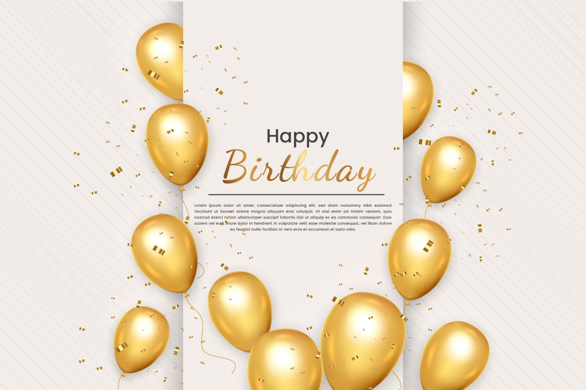 Template #344808 Happy Birthday Webdesign Template - Logo template Preview