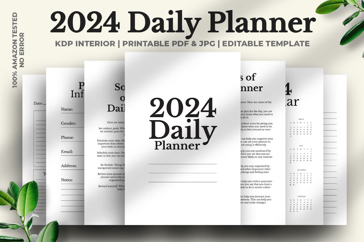 Kit Graphique #344879 Quotidien Planificateur Web Design - Logo template Preview