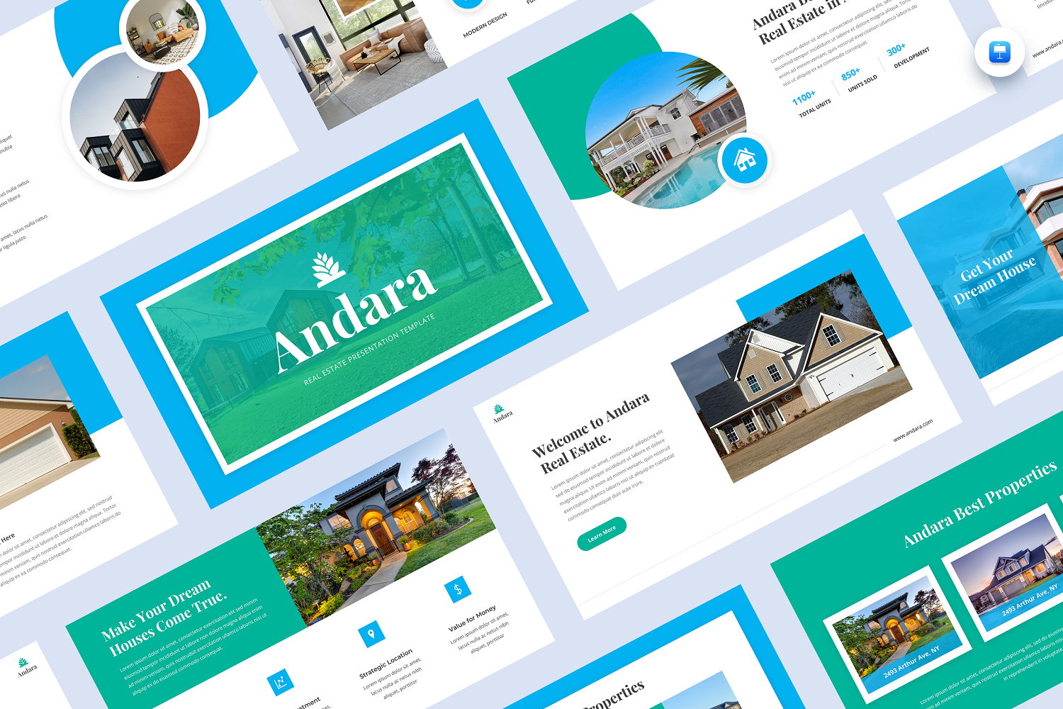 Andara - Real Estate Keynote Template