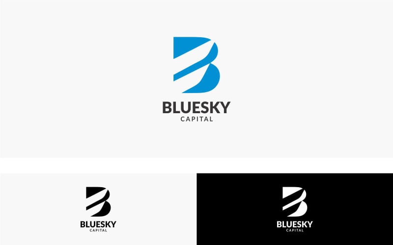 Bluesky Capital Logo Design Template Logo Template