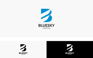 Bluesky Capital Logo Design Template