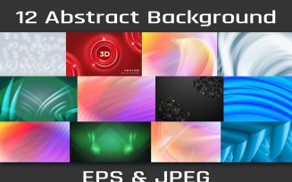 12 abstract background bundle