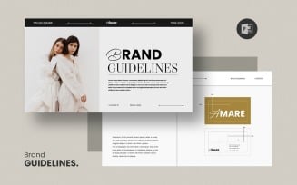 Brand Guideline Layout PowerPoint Template