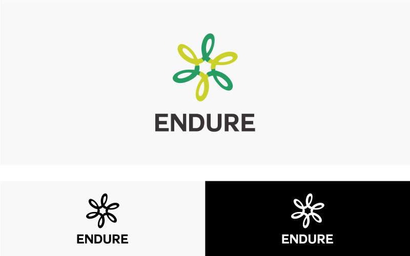 Endure Logo Design template Logo Template
