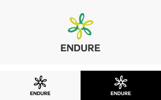 Endure Logo Design template