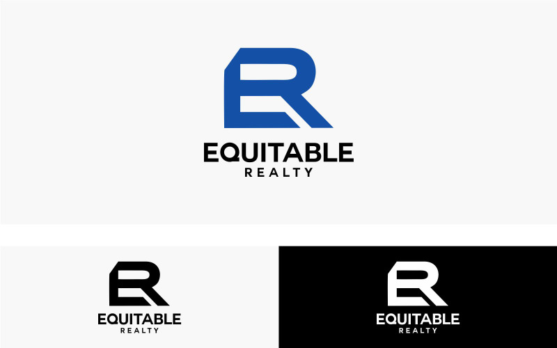 Equittable Realty Logo Design Template Logo Template