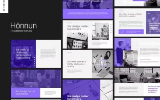 HONNUN - Creative Technology Powerpoint Template