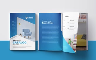 Product Catalog Layout Template Design and Catalogue