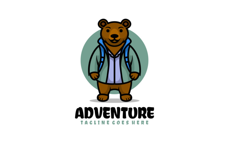 Adventure Mascot Cartoon Logo 2 Logo Template
