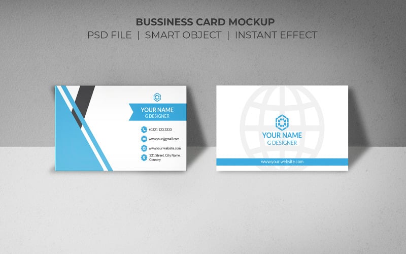 Corporate Business Card-Template Corporate Identity