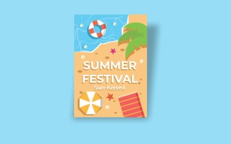 Summer Festival Flyer Template 6