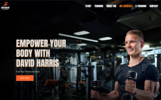 Tempaloo Personal Trainer Elementor landing page