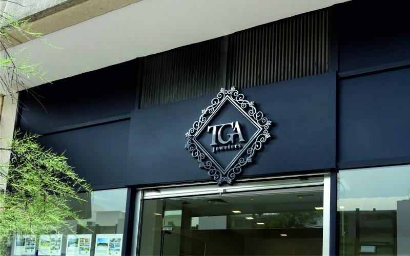 TGA Jewelers Logo Jewelers Logo Logo Template