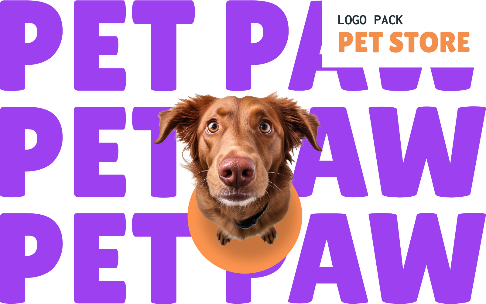 Pet Paw — Minimalistic Logo Pack Template