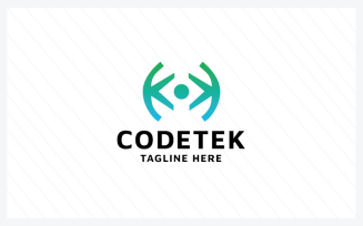 Code Tek Pro Logo Template