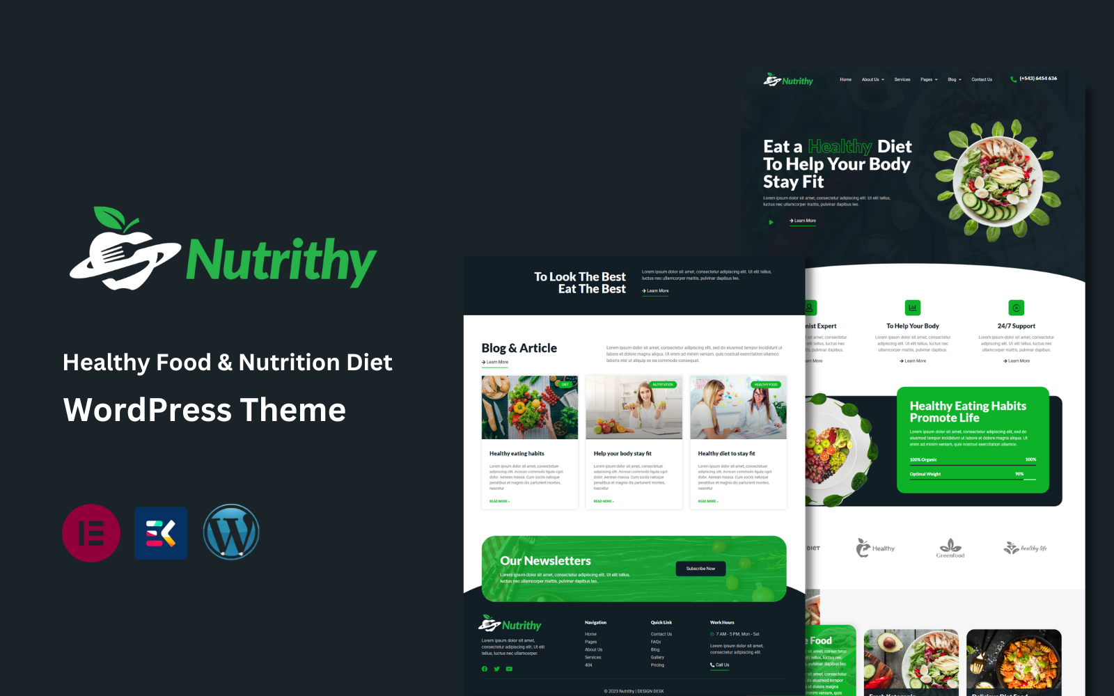 Food Store WordPress Theme