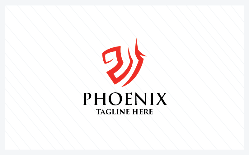 Phoenix Bird Pro Logo Temp Logo Template