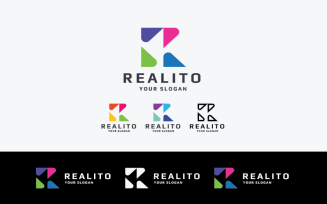 Realito Letter R Pro Logo