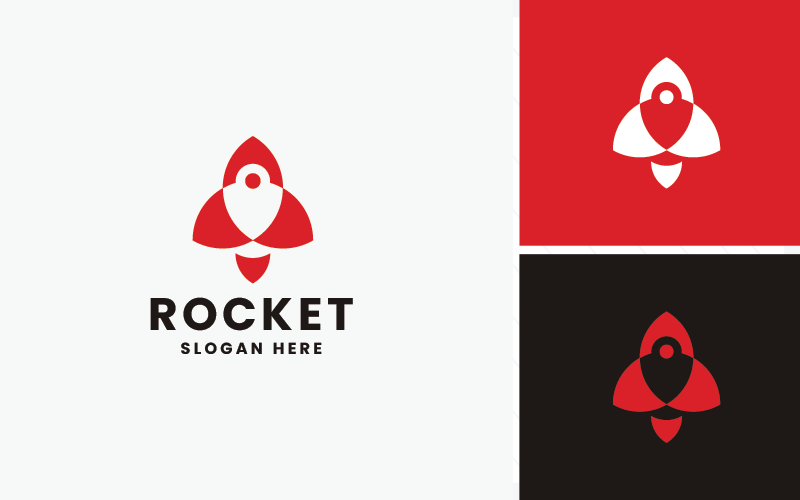 Rocket Launch Pro Logo Temp Logo Template