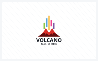 Volcano Letter V Pro Logo