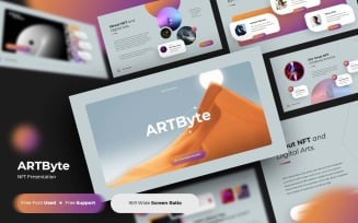 Artbyte - NFT Google Slides Template