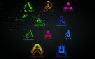 Letter A Logo Template For All Companies And Brands