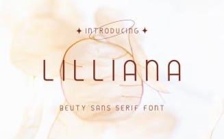 Lilliana - Elegant - Modern - Display - Font