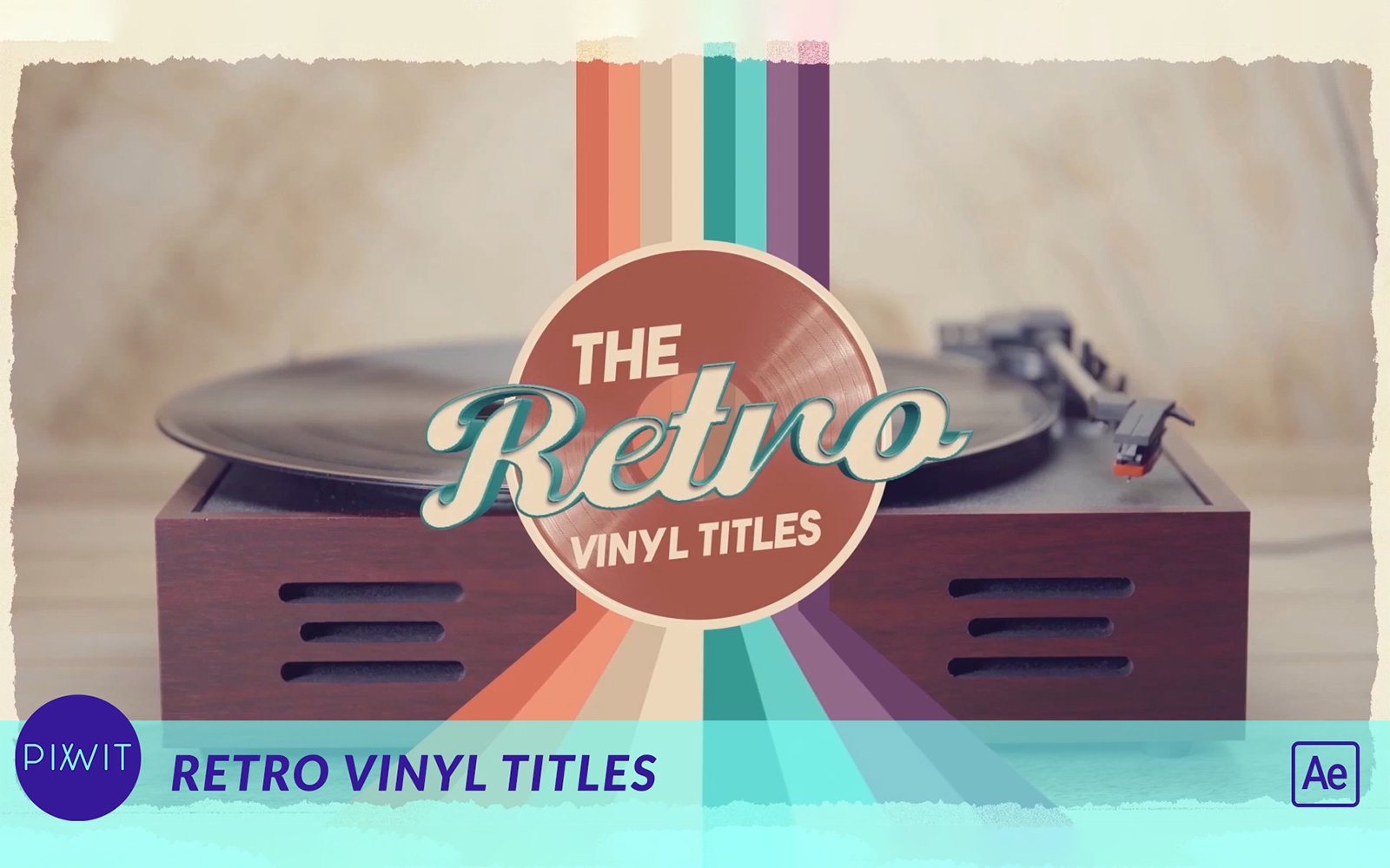 Kit Graphique #345472 Retro Vinyl Divers Modles Web - Logo template Preview