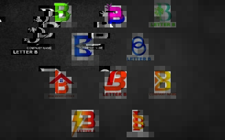 Letter B Logo Template For All Companies And Brands